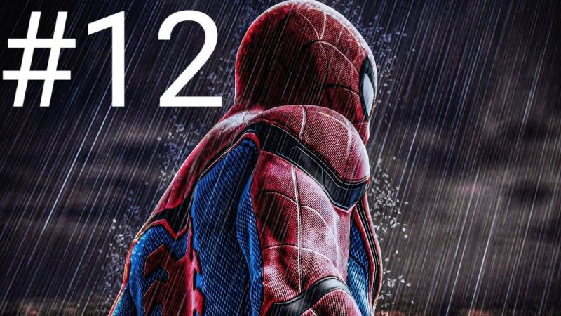 Марвел арт 4к человек паук