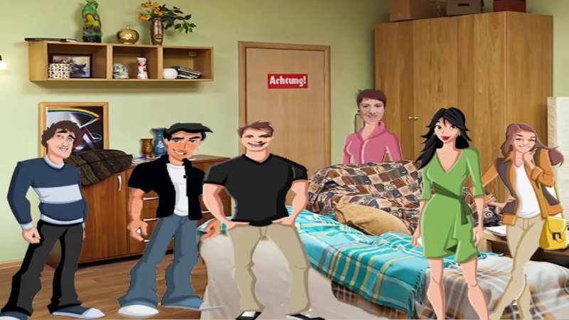 Универ новая общага мультик