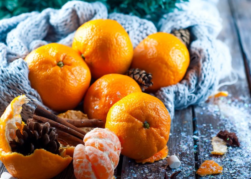 Картинки на рабочий стол мандарины