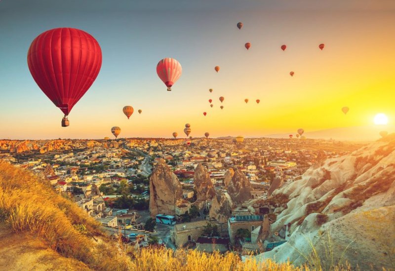 Стамбул воздушные шары Каппадокия