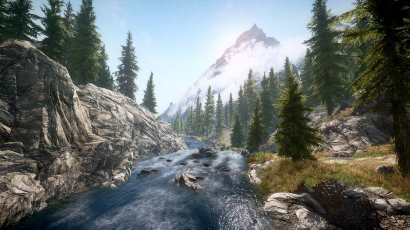 The Elder Scrolls v Skyrim фон