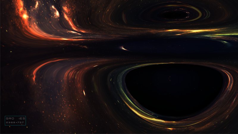 Черная дыра Интерстеллар