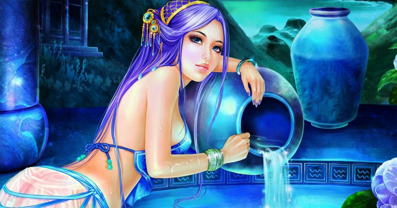 Водолей знак зодиака девушка