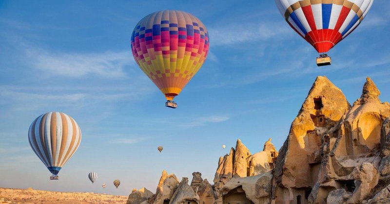 Каппадокия Турция воздушные шары