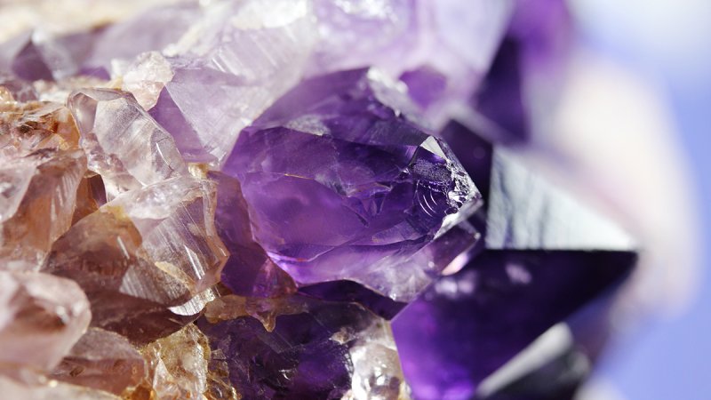 Минералы Эстетика аметист