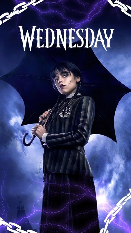 Wednesday Addams обои на телефон