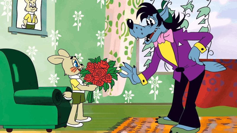 Ну погоди волк и заяц