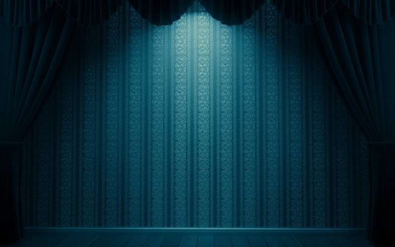 Занавес в театре