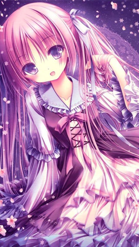 Аниме девочки милые