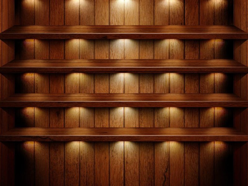 Рабочий стол полочки для ярлыков