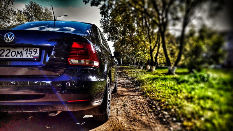 Фольксваген поло на заставку