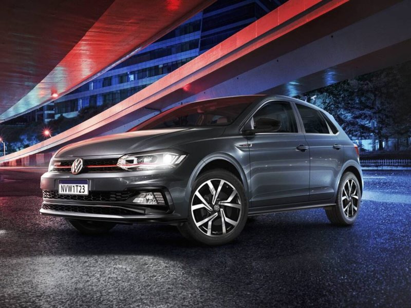VW Polo 2021 черный