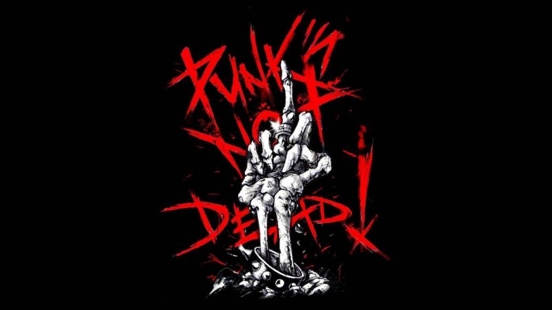 Обои на телефон в стиле панк рок