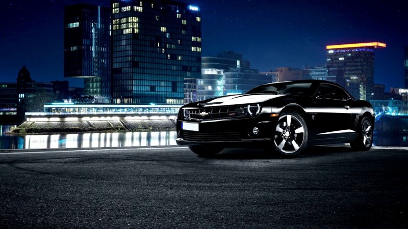 Шевроле Камаро 2022 черный