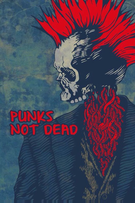Панк постеры
