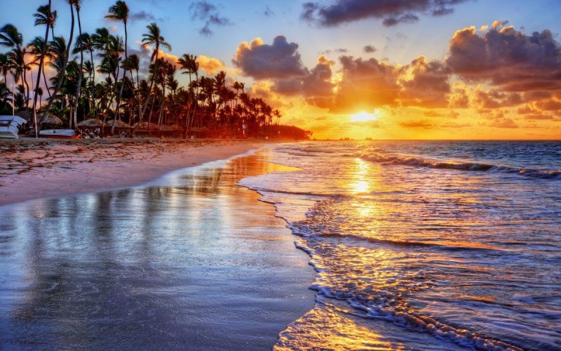 Сансет Бич закат