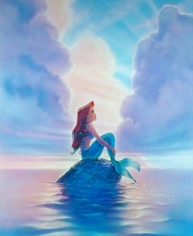 Заставки на телефон русалки