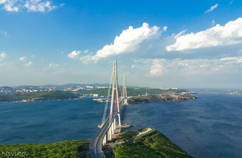 Приморский край Владивосток мост
