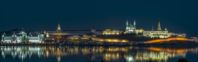 Ночной Кремль Казань