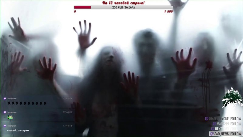 Зомби за матовым стеклом