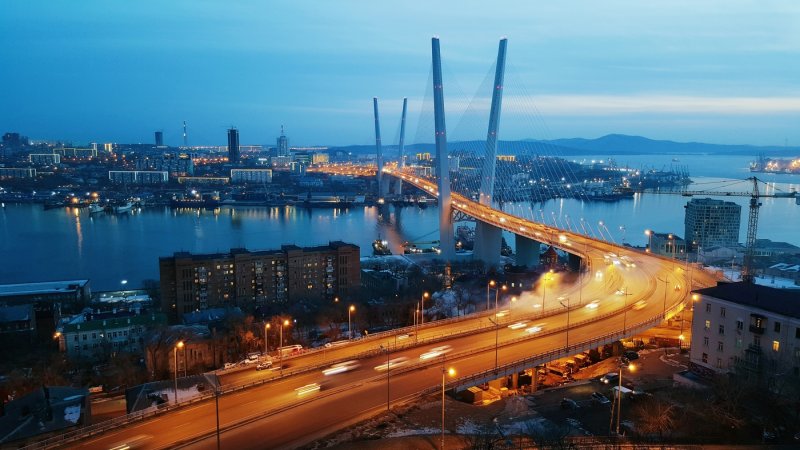 Владивосток мост 2023