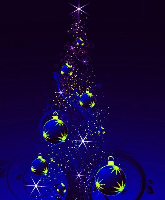 Новогодний фон вертикальный