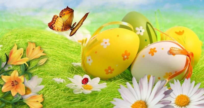 Пасхальный фон