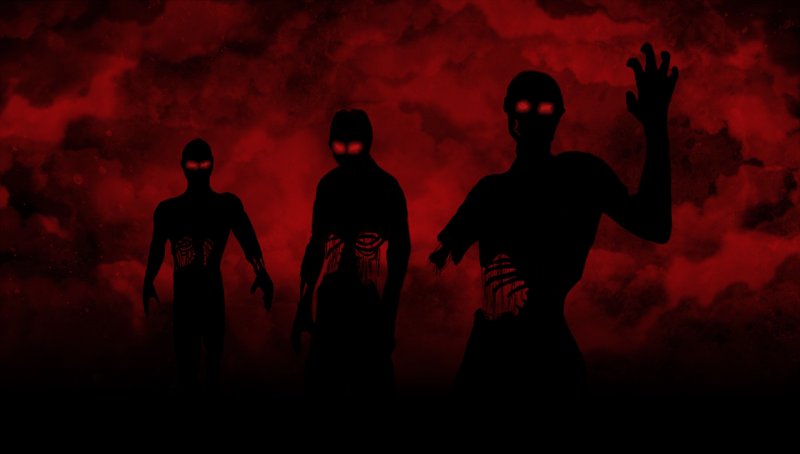 Фон на рабочий стол зомби