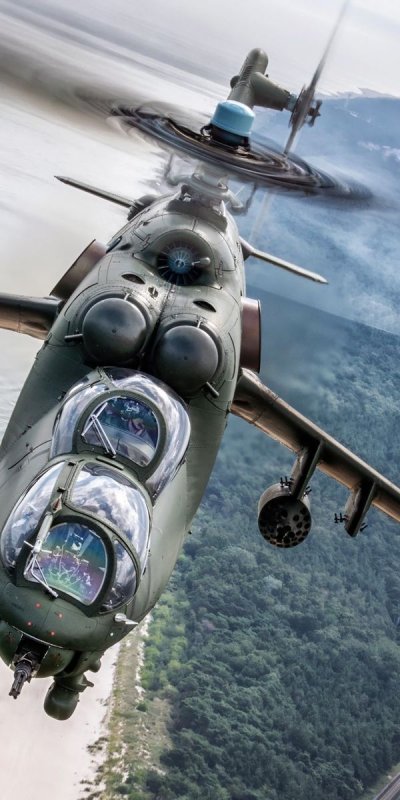 Военный вертолёт ми 24