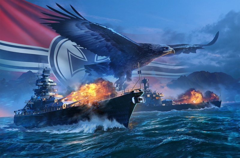 Бисмарк World of Warships