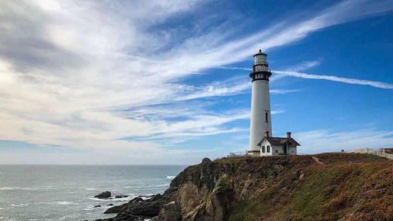 Маяк Линдеснес Норвегия