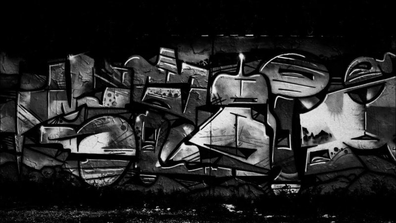 Обои в стиле андеграунд