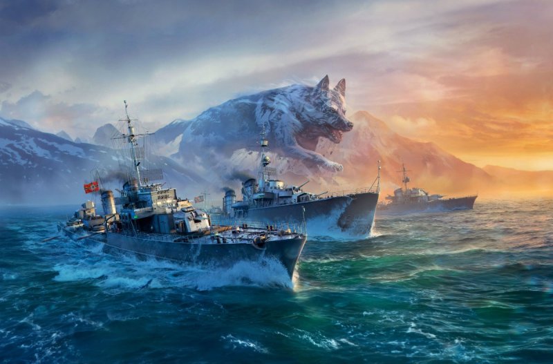 Морской бой World of Warships