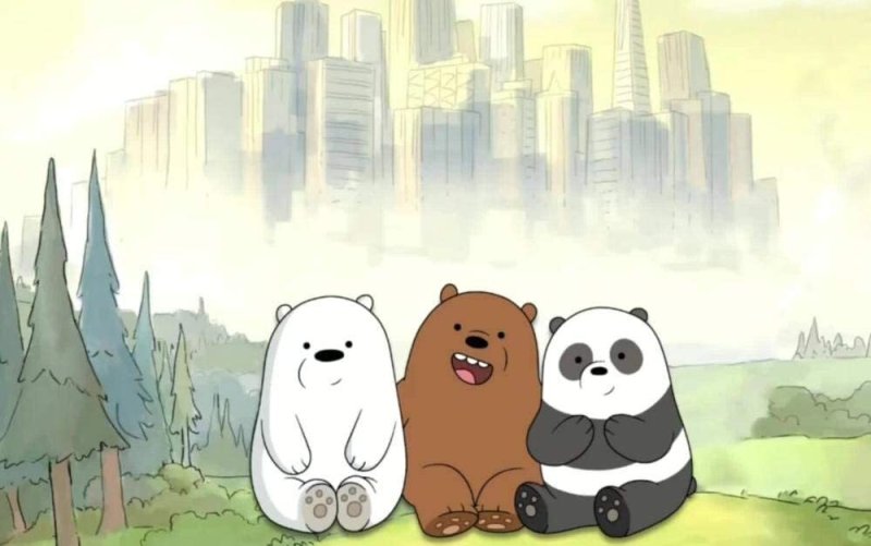 We bare Bears белый медведь