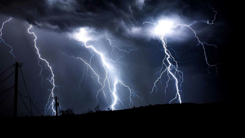 Гроза молния