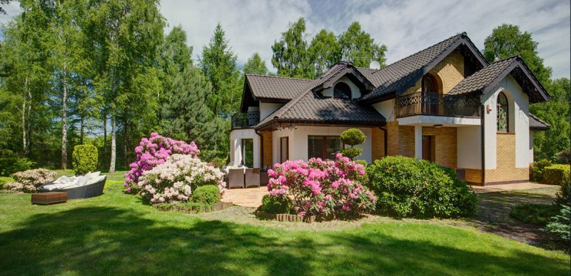 Красивый домик