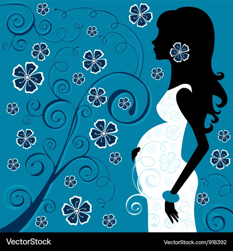 Заставка беременная женщина