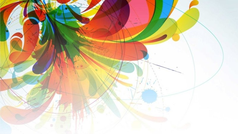 Абстрактный красочный фон