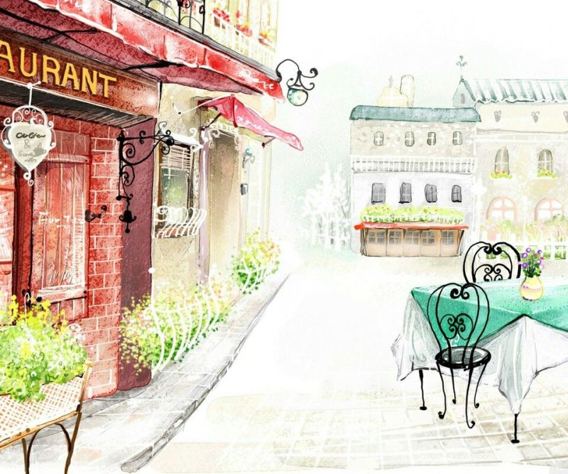 Улица рисунок