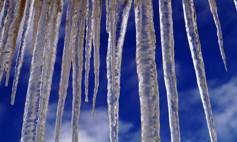 Длинные сосульки