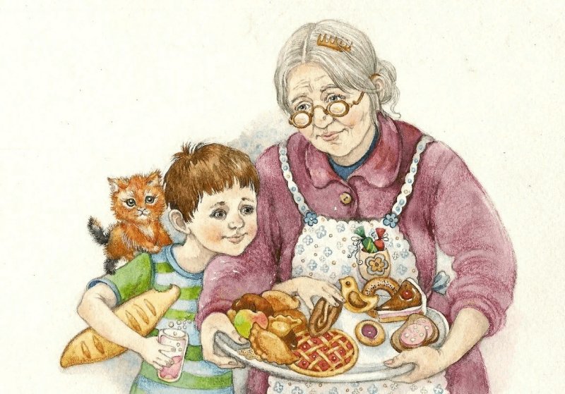 Бабушка картинка