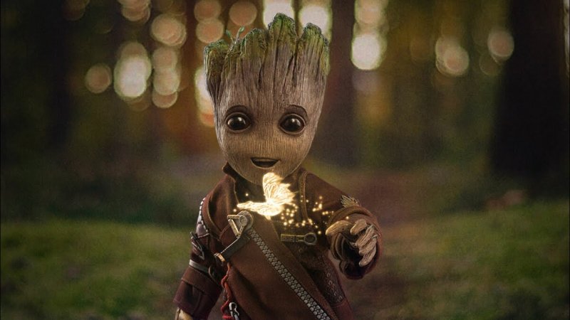 Грут из стражей Галактики 2