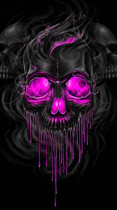 Заставки на телефон черепа