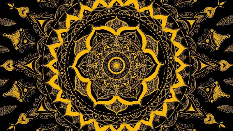 Мандала абстракция