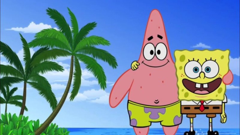 Рисунок Патрика из Спанч Боба