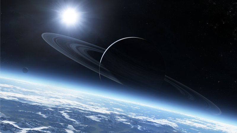 Сатурн обои