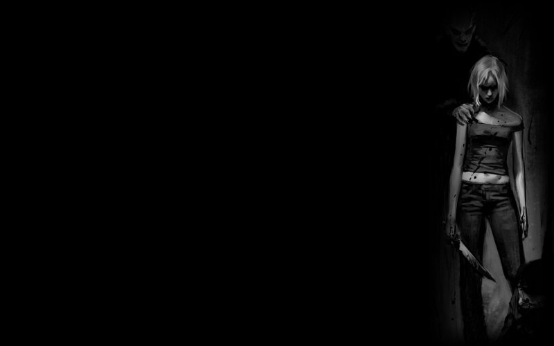 Темные обои