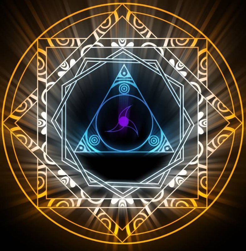 Магический круг магия сигилы