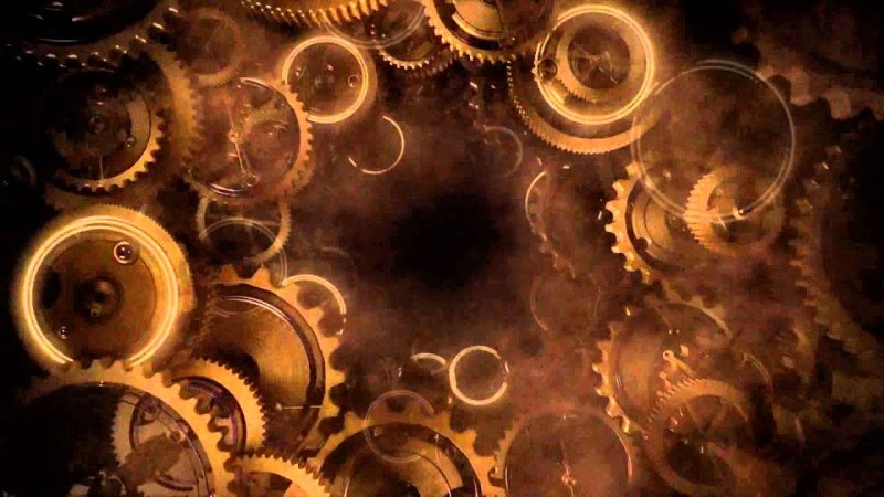 Фон шестеренки