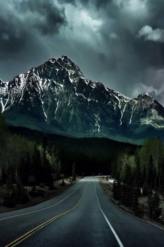 Пейзаж дорога